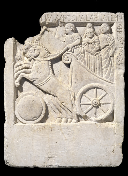 Stele funeraria di Ostiala Gallenia